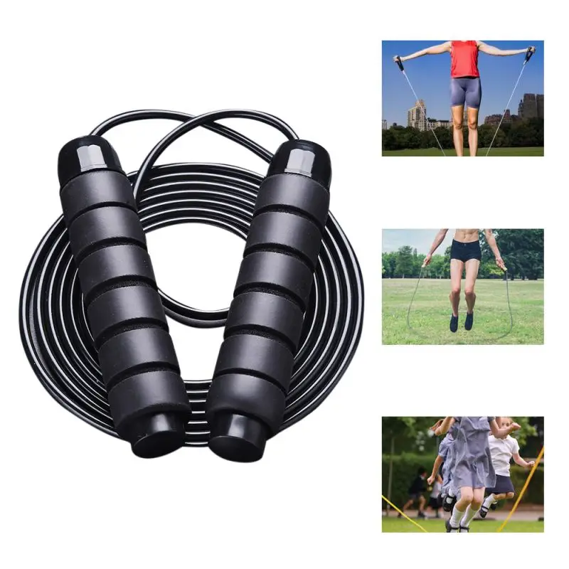 

Fitness Jump Rope Excercise Workout Weight Bearing Skipping Ropes Speed Crossfit Gym MMA Training Equipment For Adults Child