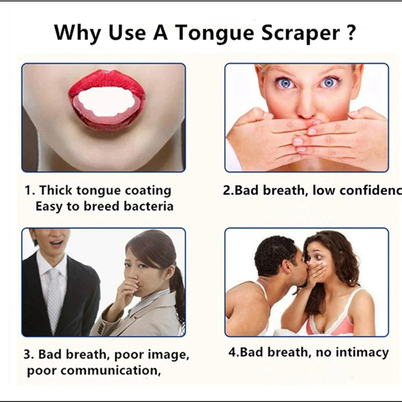 

2 in 1 Bamboo Charcoal Tongue Scraper Tongue Cleaning Brush Remove Tongue Coating Mouth Brush Reusable Fresh Tongue Scraper New