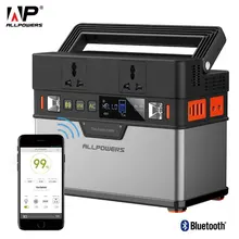 ALLPOWERS 110V 220V AC Power Station Pure Sine Wave Portable Generator Powering Car Refrigerator TV Drone Laptops