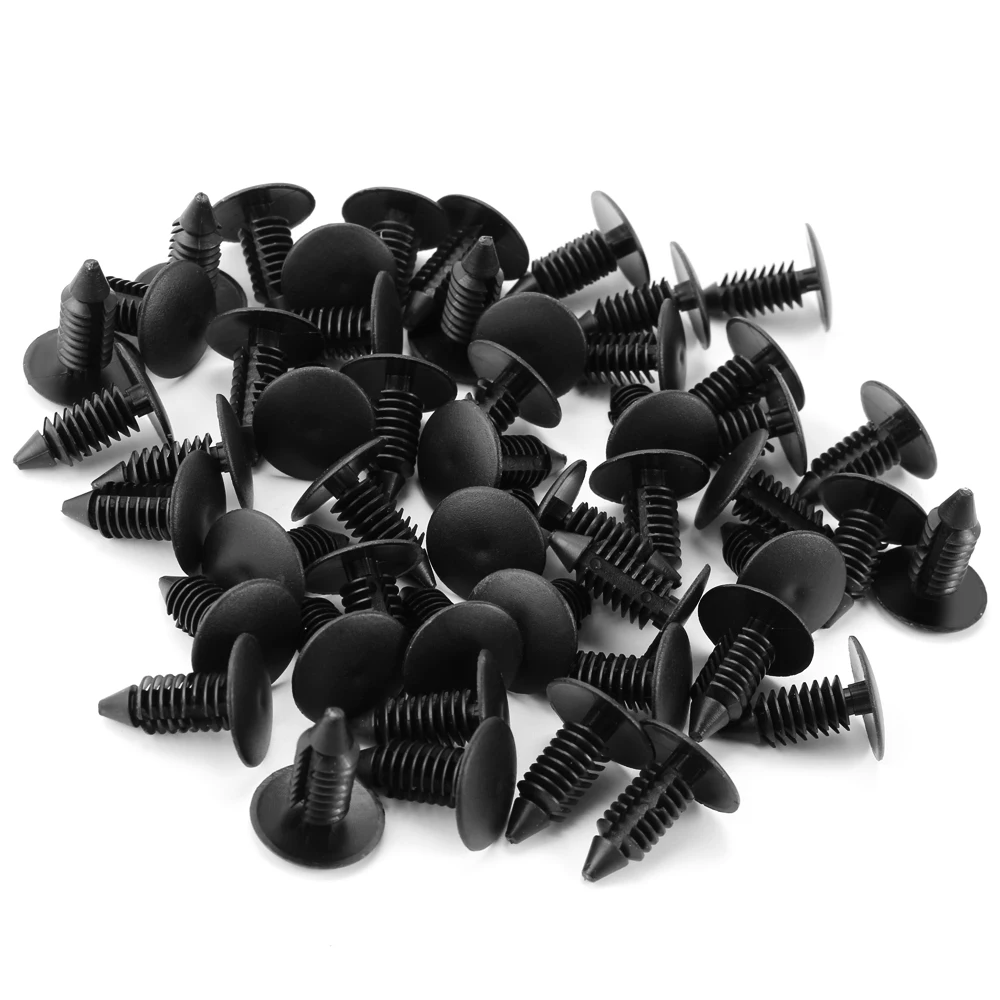 50 шт. Автомобильный Крепеж 8 мм зажимы с отверстием заклепки для peugeot 307 206 308 3008 306 407