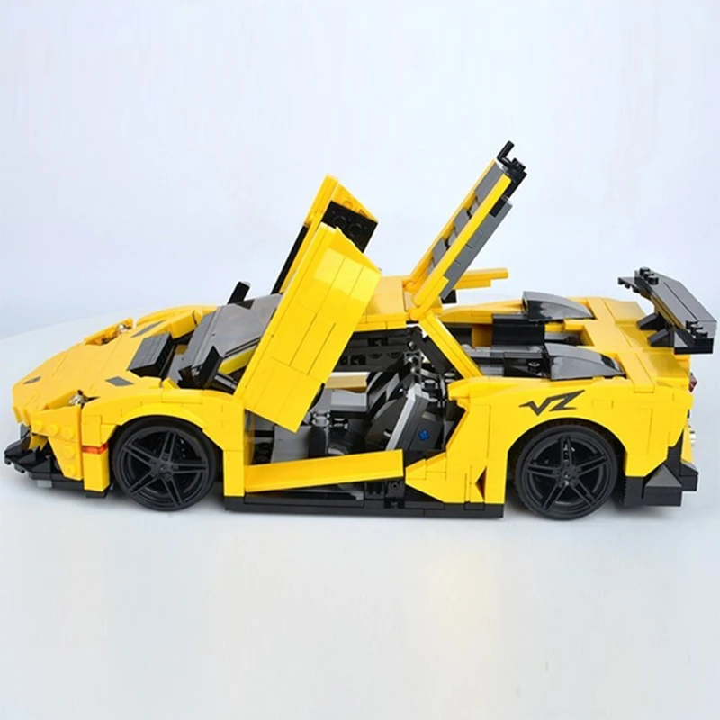 XingBao 03008 креативный MOC Technic серия Lamborghining набор автомобилей Обучающие строительные