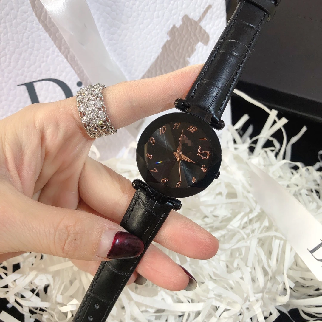 

Dropshipping Luxury Fashion Leather Band Quartz Watches for Women Watch Top Ladies Casual Wrist Watch Clock Relogio