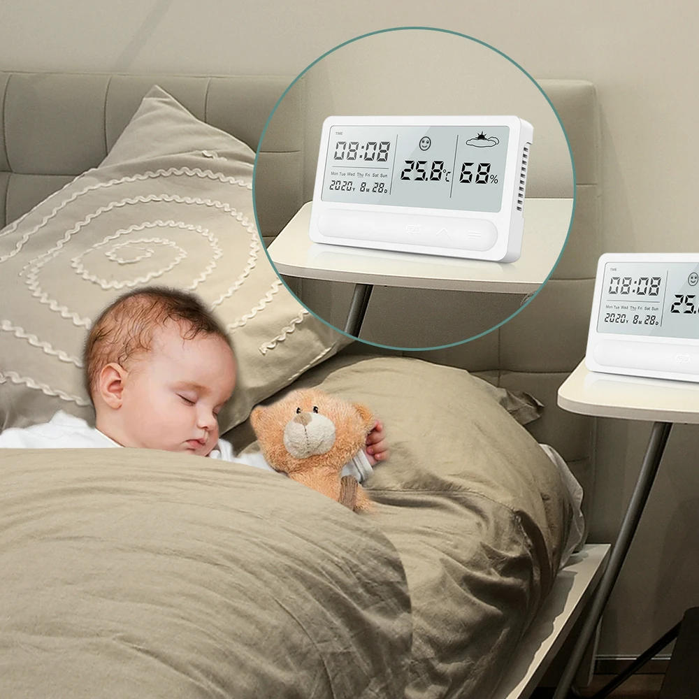 Гигрометр термометр измеритель температуры и влажности датчик монитора с