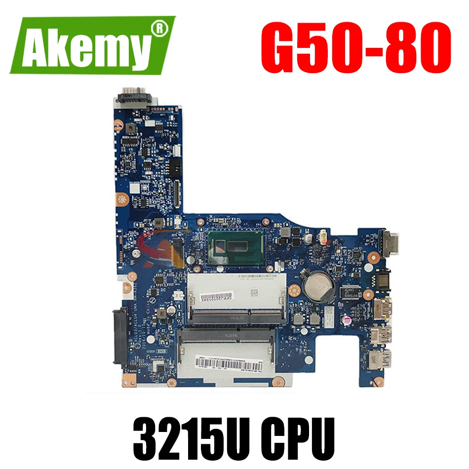 

5B20H14390 ACLU3/ACLU4 UMA NM-A362 для ноутбука Lenovo G50-80 материнская плата с процессором 3215u
