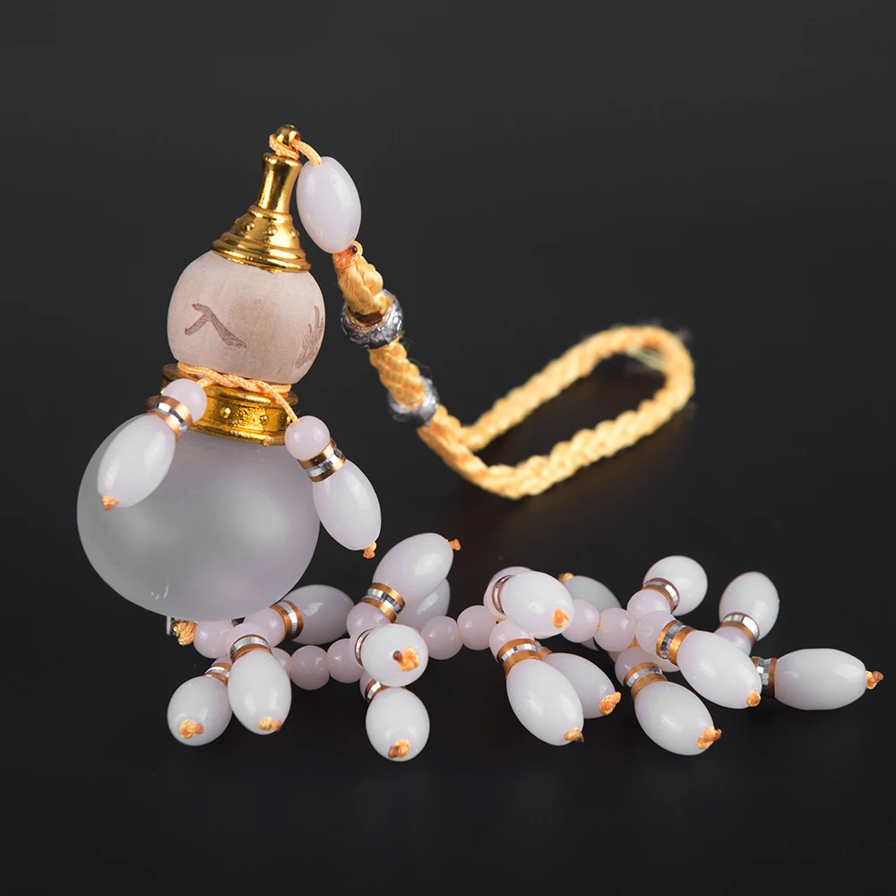 Lucky Gourd Empty Perfume bottle Car Pendant Ornaments Hanging Auto Interior Rear View Mirror Decoration Dangle Trim Accessory | Автомобили