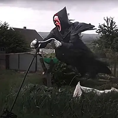 2021 креативный сад Ghostface Scarecrow Yard висящий страшный крик Хэллоуин отпугиватель птиц