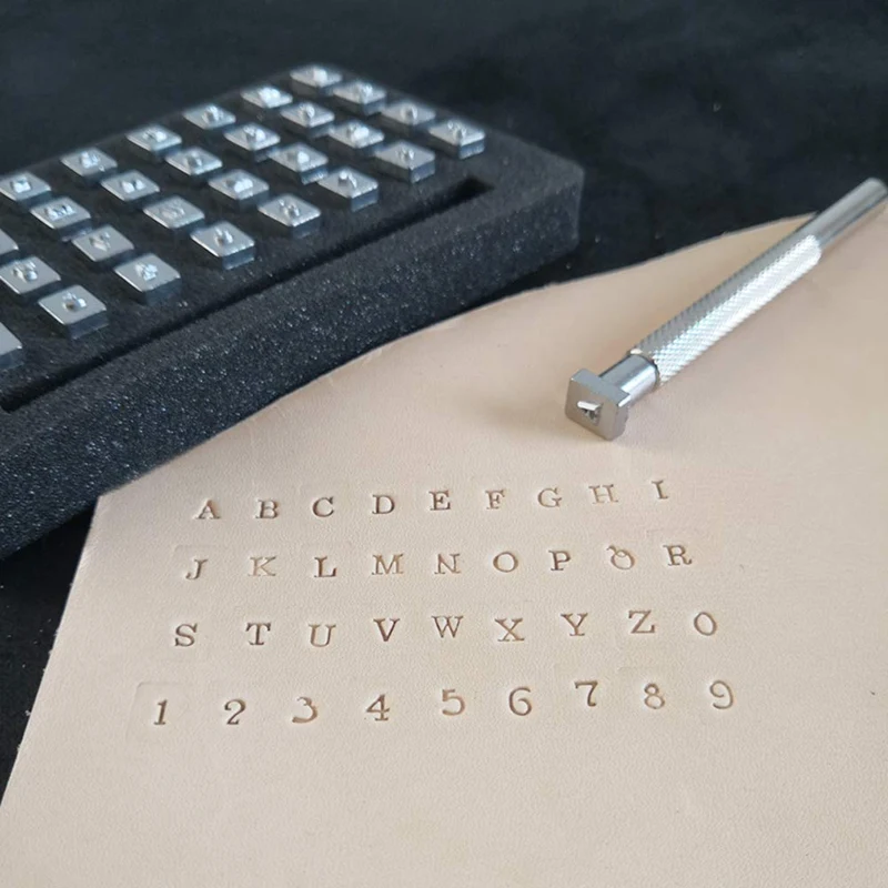 28 шт. кожаные инструменты для тиснения рукоделия штампы различной формы набор