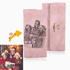 Женский Длинный кошелек на заказ, фотография под заказ, резной розовый кошелек, Рождественский Подарочный кошелек