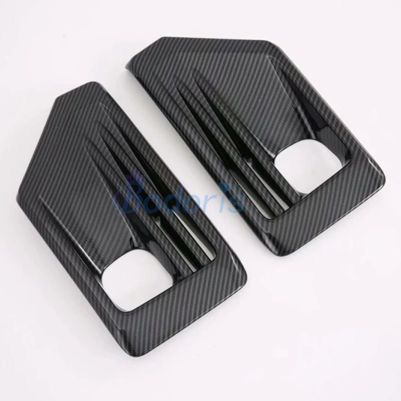 For Toyota RAV4 TRD 2019 2020 Front Fog Lamp Cover Light Frame Overlay Trim Panel Car Styling Accessories | Автомобили и