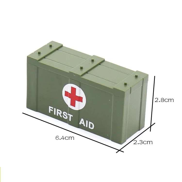 Коробка оружия 2 мировая война военные фигурки MOC аксессуары детали блокировки