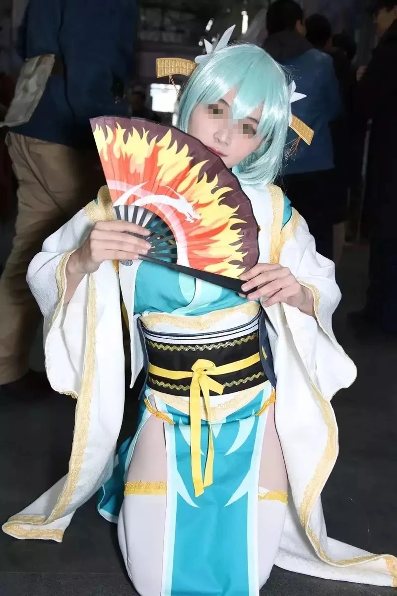 

New Fate Grand Order Berserker Kiyohime Cosplay Costume Fancy Dress Outfit FGO Halloween Carnival Party Costumes for Women S-L