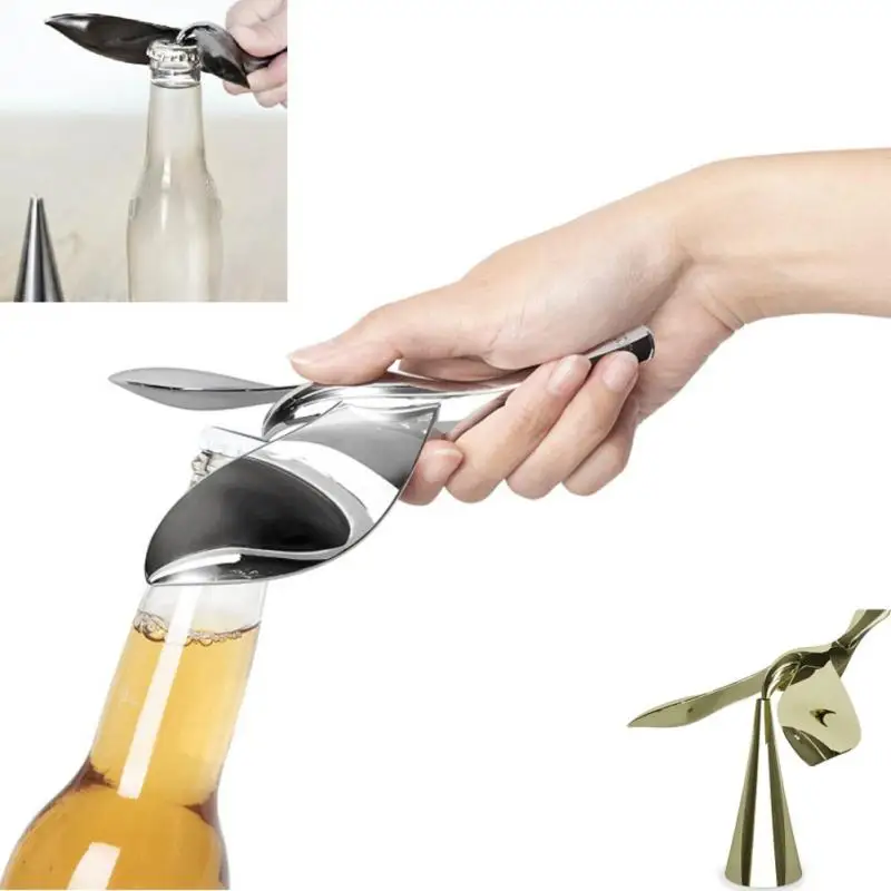 

Flying Bird Bottle Beer Opener Christmas Party Creative Can Opening Corkscrew Celebration Tools Kitchen Gadgets Home Supplies