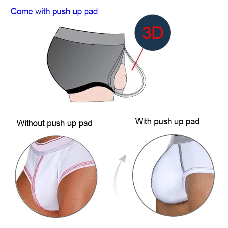 Купальник Мужской Быстросохнущий с чашками пуш ап спортивные шорты для плавания