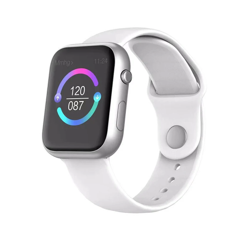silver white LEMFO SX16 Смарт часы для мужчин кровяное давление Водонепроницаемый Bluetooth 4,0 для Apple часы для женщин IP67 - Цвет: silver white