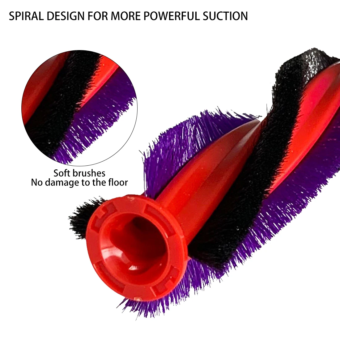 

1/2pcs Bristle Brush Bar Roller Bar FOR DYSON V6 DC59 DC62 SV03 Vacuum Cleaner Parts 18.5cm/22.5cm Cleaning Brush ROLLER CLEANER
