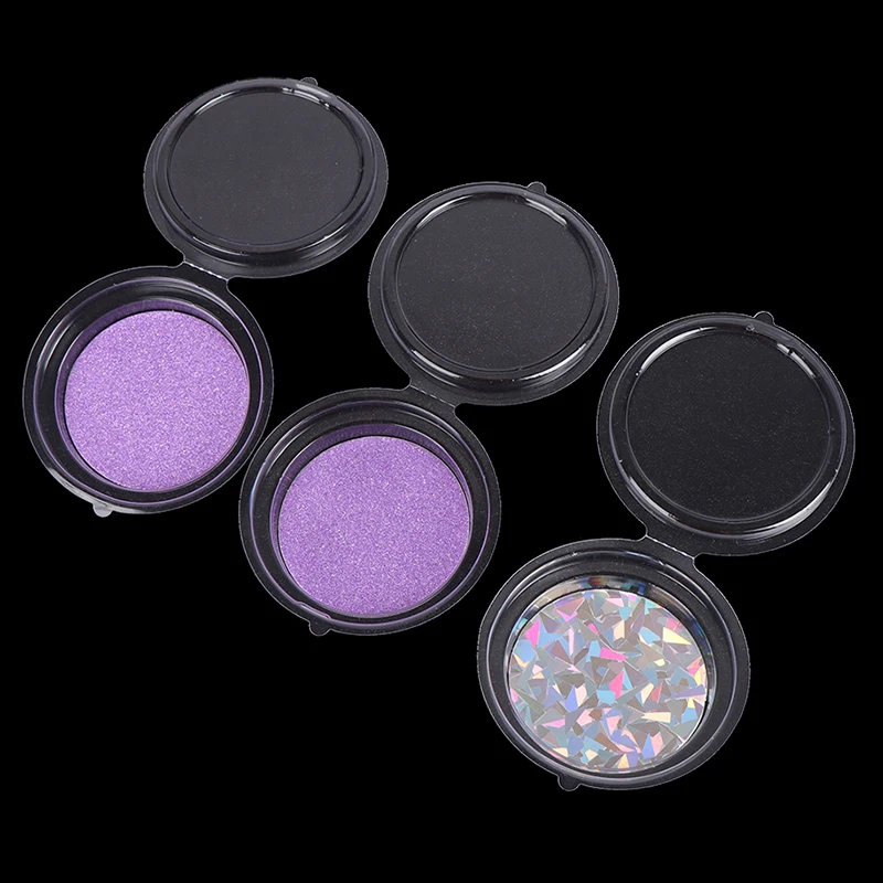 10 шт./компл. коробка для упаковки ресниц пустая круглая пластиковая Прозрачная