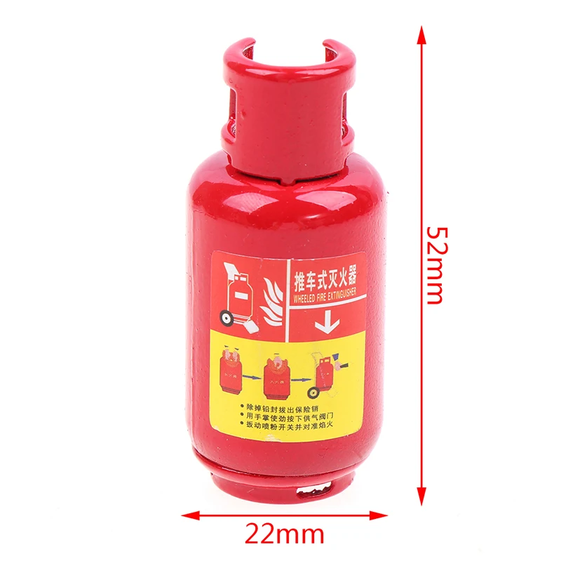 1:12 Miniature Dollhouse Fire Extinguisher Play Doll House Furniture Decor Accessories Cute Mini Toys | Игрушки и хобби