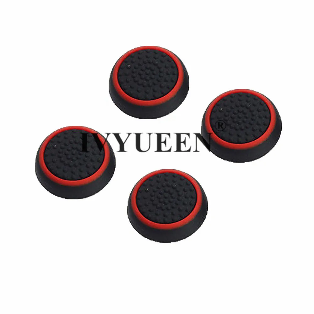 IVYUEEN 4 шт. силиконовые накладки на аналоговые стики для джойстиков Dualshock PS4 PRO