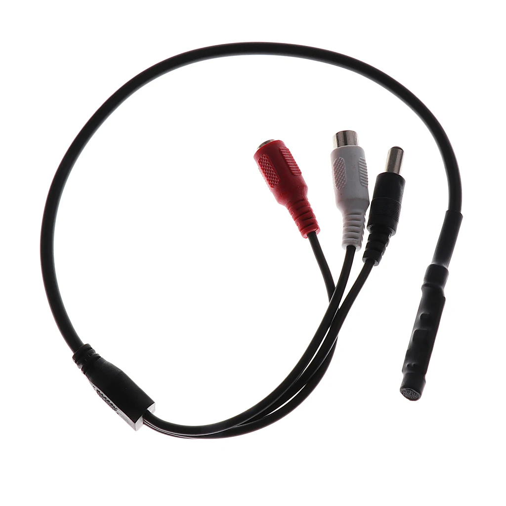 Мини аудио CCTV Микрофон Звук Пикап для камеры безопасности DC 6-12 В | Электроника