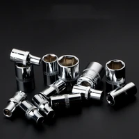 1pcs 14 inch 6 3mm hex short sockets adapters spanner ratchet converter socket wrench adapters car repair tools 4mm 14mm