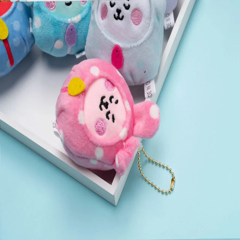 

JCBTSHbaby series keychain cute doll pendant key ring pendant toy doll