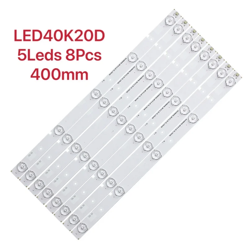 

Новинка 100%, 1 комплект = 8pcsLED полосок INSIG NIA 40 TV NS 40D420NA16 LED40K20JD 40K20D 40K200 HD400DF E37 SVH390A06 REV03 5LED 130626