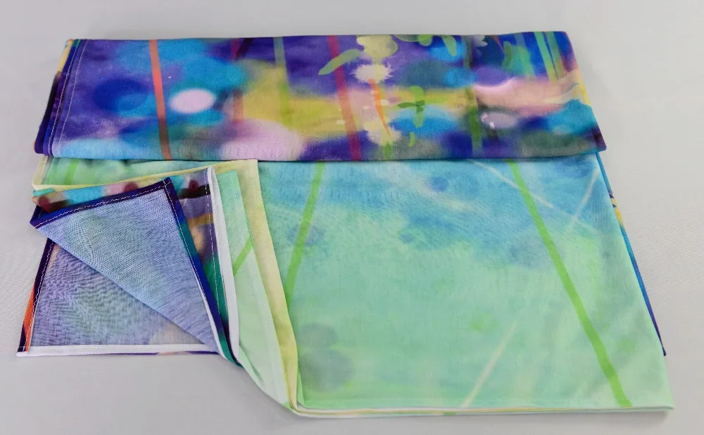 Цветочный Гобелен QIYI настенный коврик Полиэстеровая ткань гобелен пикник одеяло