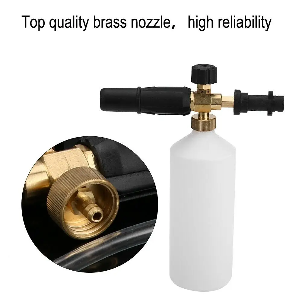 1Л машина снег пены пистолет давление шайба Лэнс Кэннон бластер для Karcher FJ6 K2--K7 |