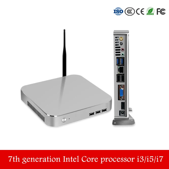 Мини ПК GOTHINK с Wi Fi 8 Гб 256 ГБ процессор Intel i3 i5 i7 J1800 J1900 1007U Windows 7/8/10 linux 4K HDMI VGA