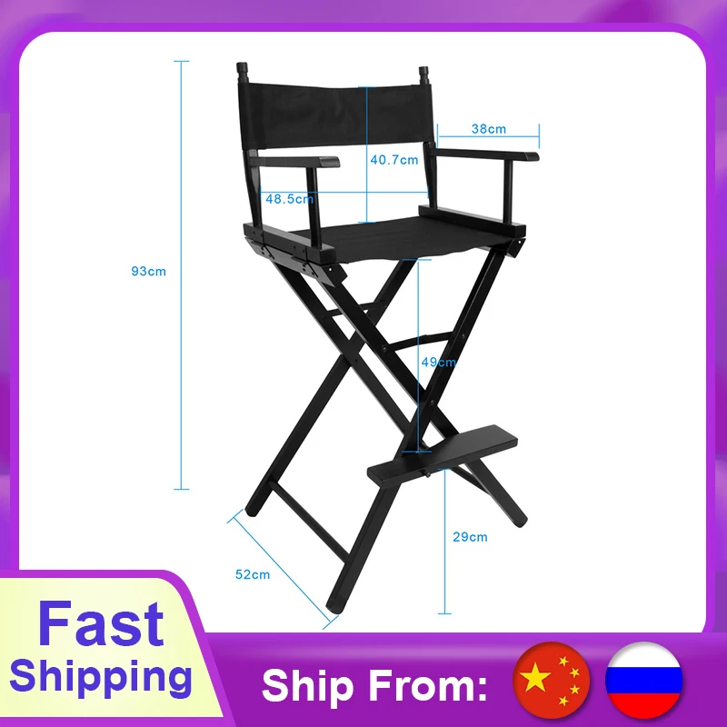 Artist Director Chair Foldable Outdoor Furniture Lightweight Photography accessories Portable Folding Director Makeup Chair