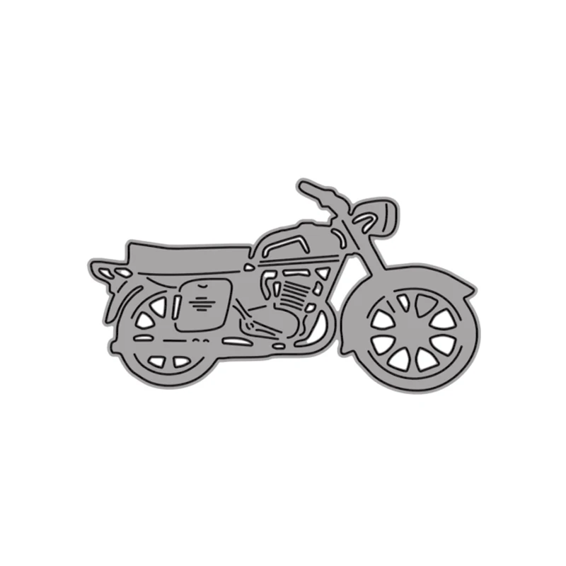 Модные металлические Вырубные штампы для мотоцикла сделай сам вырезанные