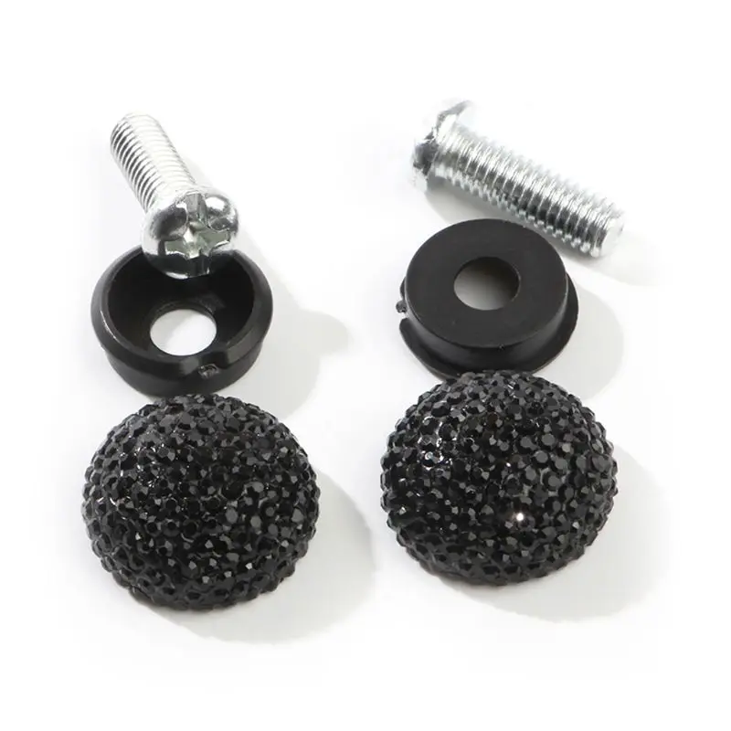 2 шт./компл. высококачественные водонепроницаемые Стразы для рамки номерного