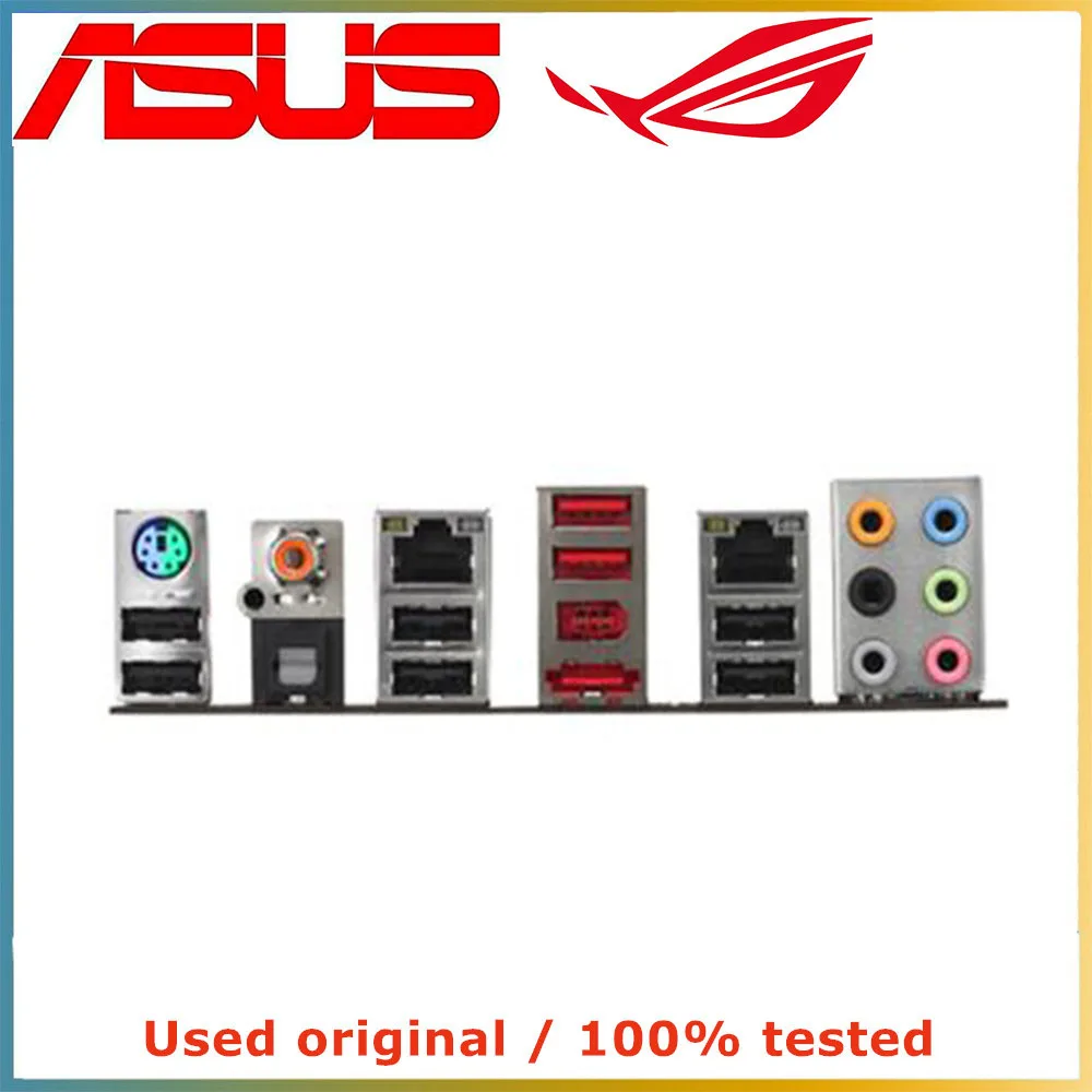 Для процессора Intel X58 LGA 1366 для ASUS P6T Deluxe V2 материнская плата компьютера LGA1366 DDR3 б/у