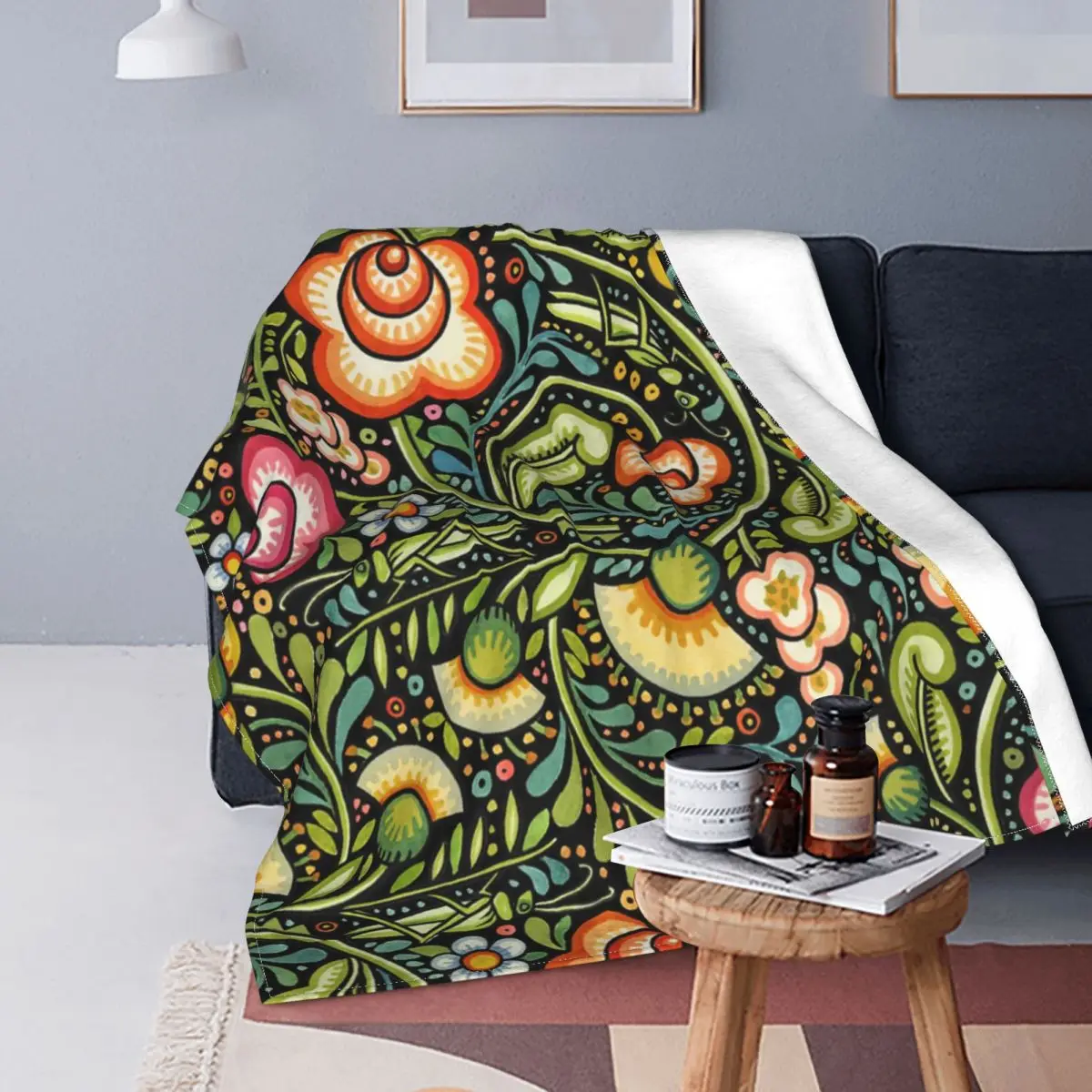 

Богемное одеяло, Фланелевое всесезонное традиционное многофункциональное легкое одеяло s для постельного белья, уличный коврик