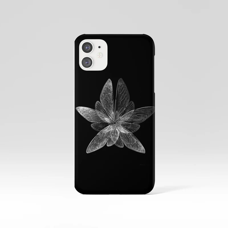 

Phone Case For iPhone 12 Mini 11 Pro XS Max X XR 7 8 Plus SE 2020 Soft Cover Case For iPhone 12Pro Butterflies Simplicity