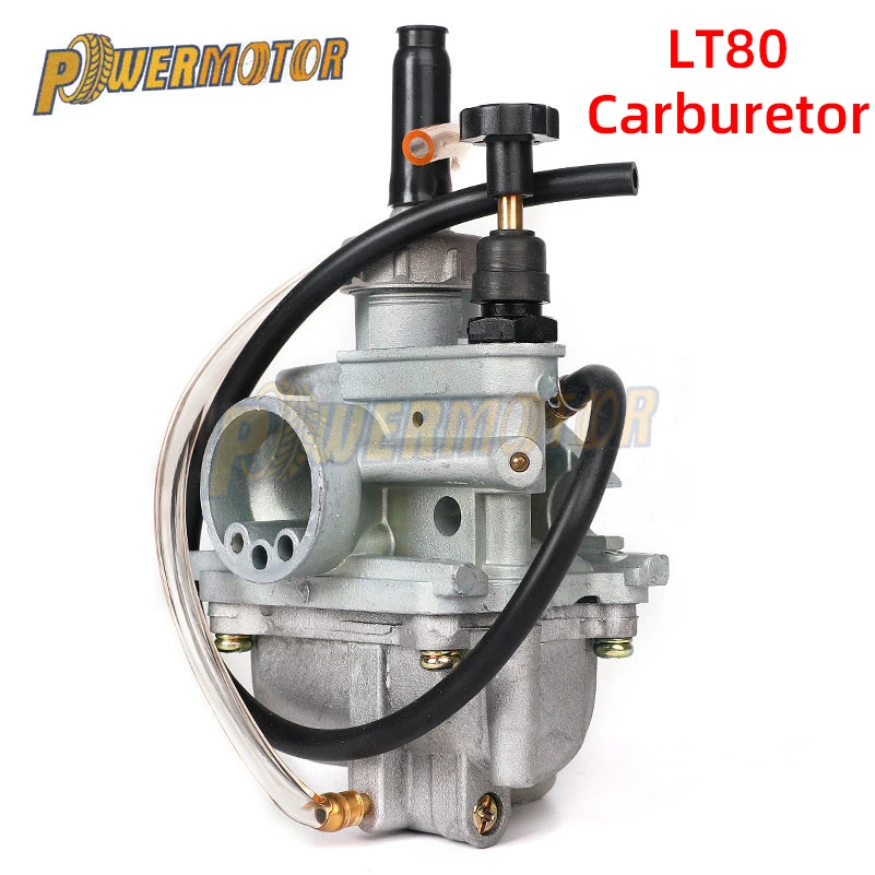 

18mm Motorcycle Carburetor New Intake Manifold with Carb For Suzuki LT80 LT 80 Quadsport Quad Replace ATV 1987-2006 1988-1995