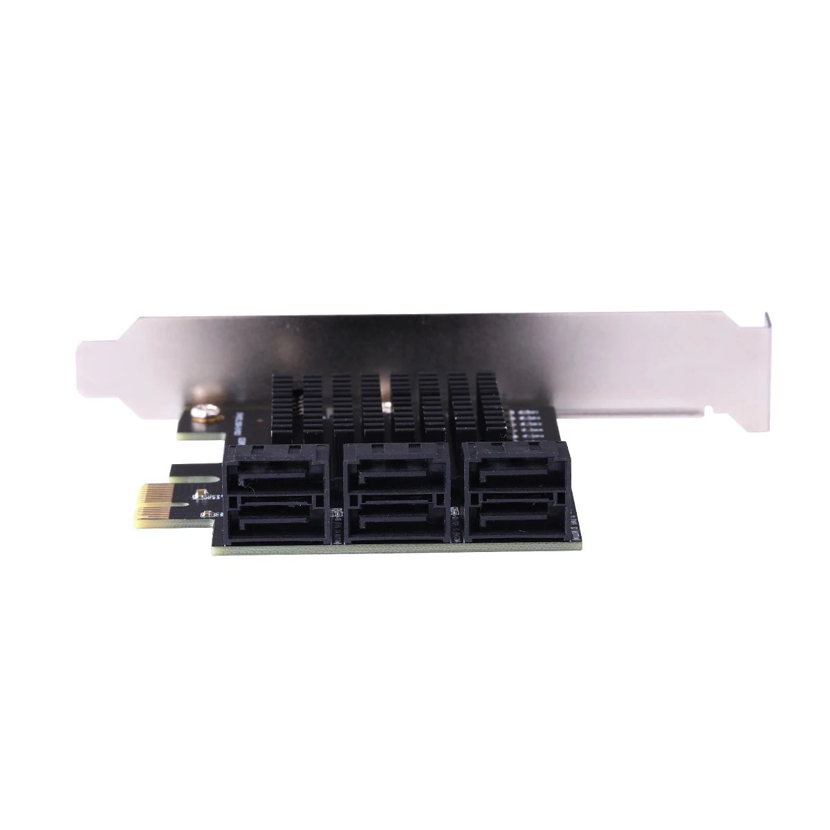 ЧИА Майнинг PCIe gen3 x1 до 6 портов 6G SATA III 3 0 контроллер Расширительная карта без Raid