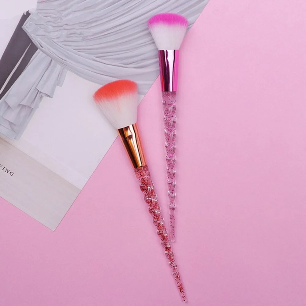 Кристальные кисти для макияжа с бриллиантами 5 шт./компл. пудра тени век кисть