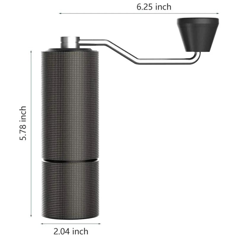 

Timemore Upgrade Chestnut C2 High Quality Aluminum Manual Coffee Grinder Stainless Steel Burr Grinder Mini Coffee Milling Home