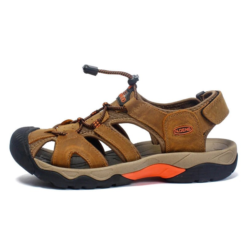Tantu Summer Outdoor Sandals Quick-drying Sport Beach Sandals for Men Lightweight Hiking Sandals Non-slip Men's Sandals