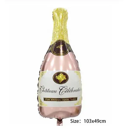 1pcs bottle 1 комплект 16 дюймов розовое золото буквы "Bride to be" воздушных шаров в форме сердца воздушные шары из фольги курица декорации на свадьбу, вечеринку принадлежности для вечеринки-девичника - Цвет: 1pcs bottle