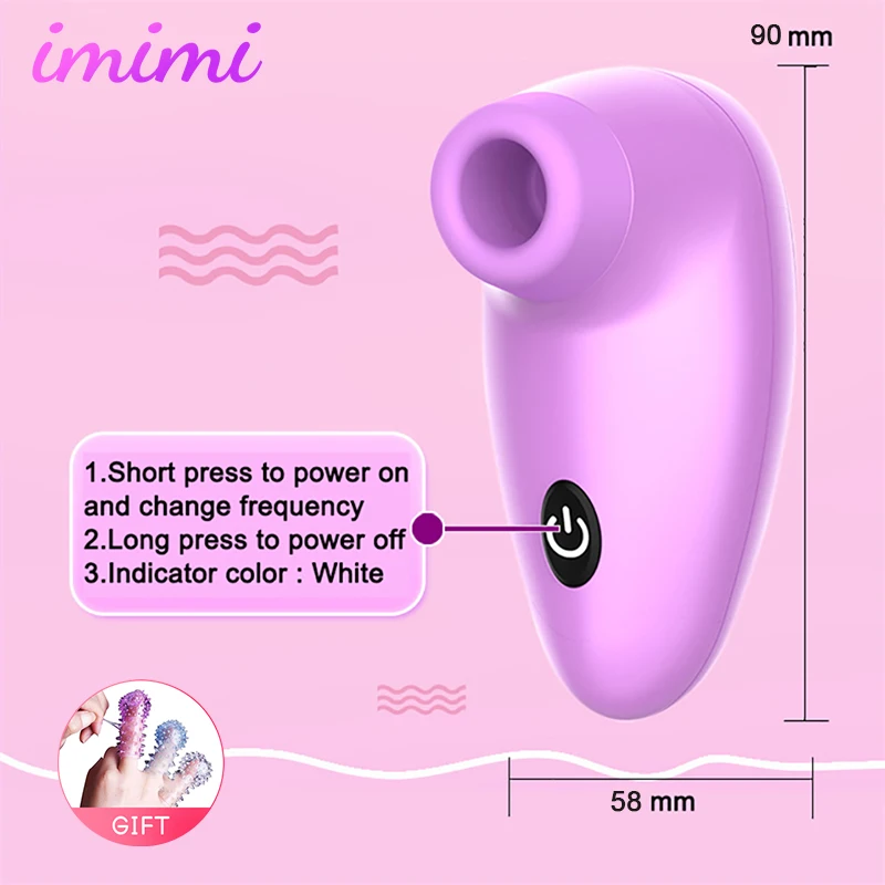 8 скоростной Мощный водонепроницаемый вибратор для сосания клитора стимуляция