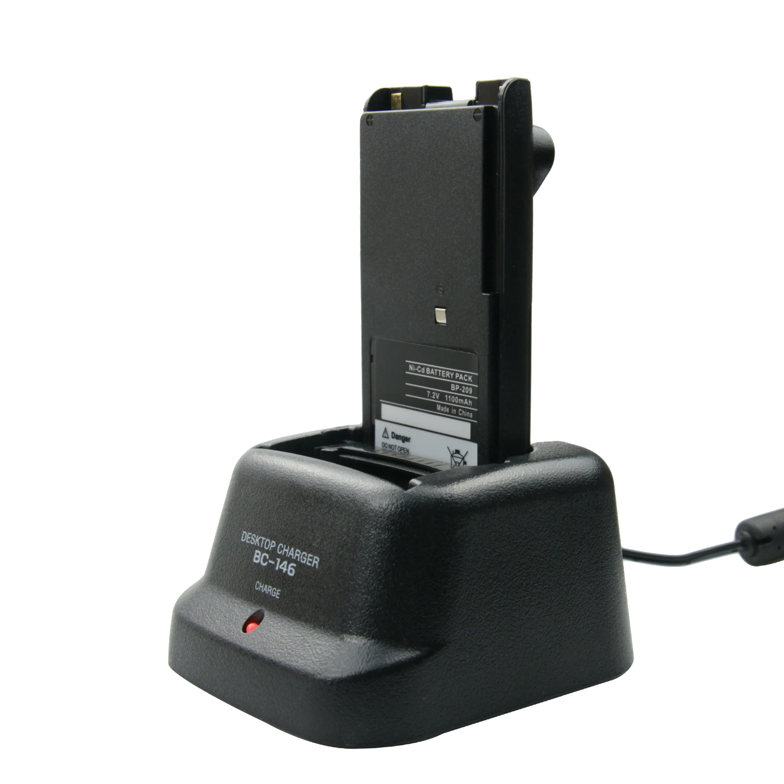 2X Desktop Charger BC-146 for IC-35 IC-F21 IC-F3G IC-F218 IC-V8 Icom Two Way Radio