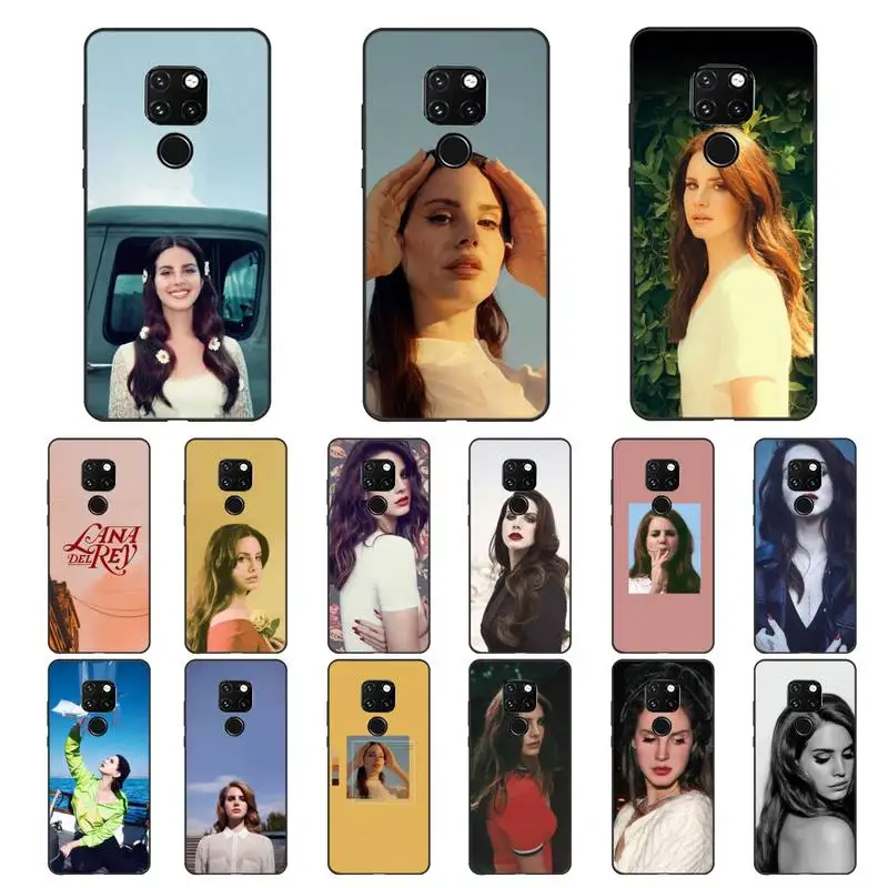 

TOPLBPCS Lana Del Rey Soft Phone Case For Huawei Honor 7A 8X 9 10 20lite 10i 20i 7C 8C 5A 8A Honor Play 9X pro Mate 20 lite