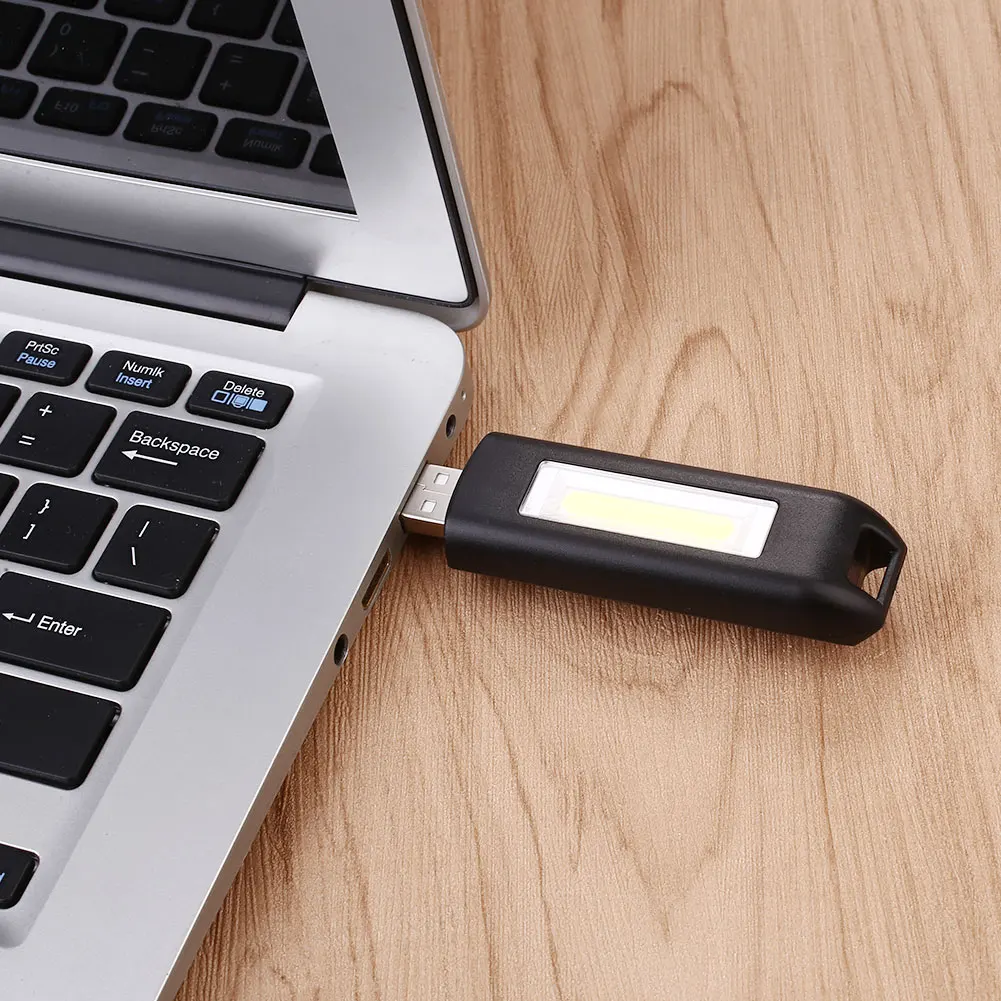 Мини USB СВЕТОДИОДНЫЙ брелок COB светильник онарик фонарик 0 5 Вт Аварийный