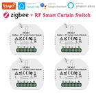 Модуль выключателя для штор ZigBee RF433, устройство для умного дома с управлением через приложение Alexa Google Home