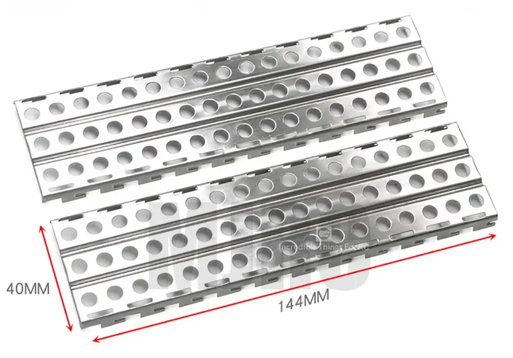 

1/10 Simulation Climbing Car Metal Sand Board Escape Board Anti Trap Board A Pair Trx4 Defender Trx6 G63 Yikong Scx10 D90 D110