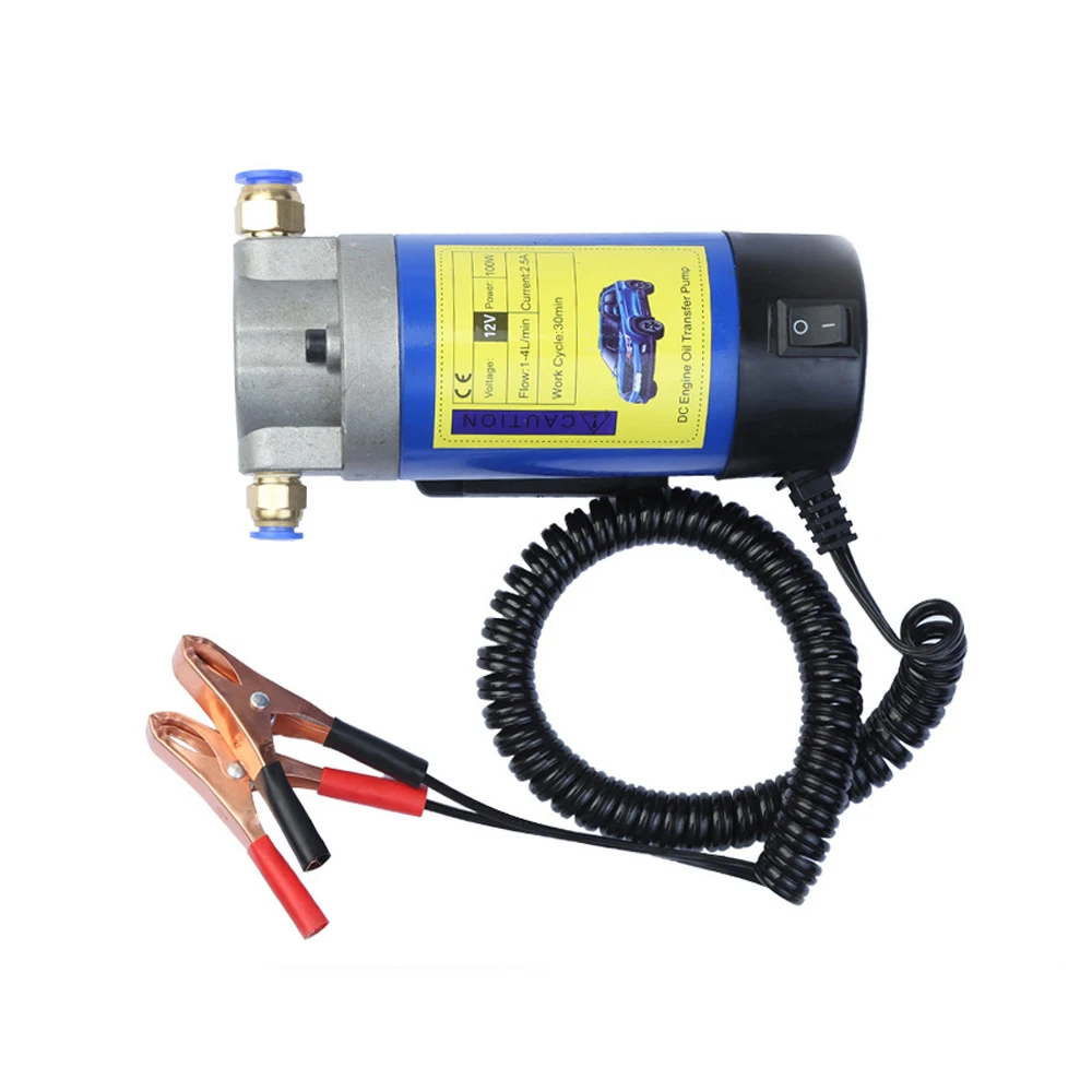 

12 V 100W Portable Electric Oil Transfer Extractor Fluid Suction Pump Siphon Tool for Car Motorbike