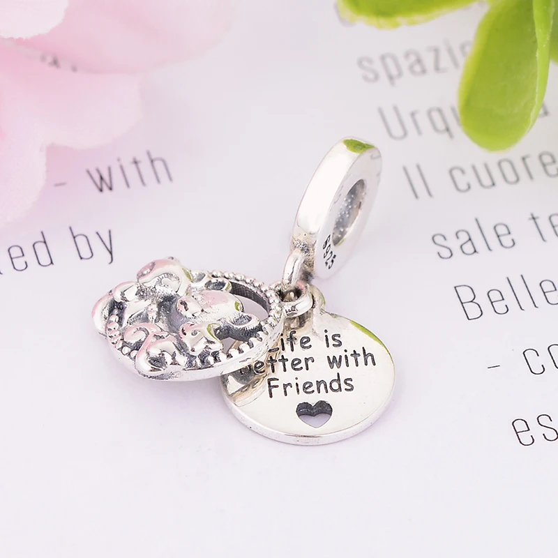 

Новый 925 пробы серебра в виде медведя из мультфильма лисы подвеска в виде белки для изготовления украшений своими руками, Подвески подходят ...