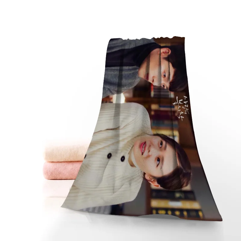 Пользовательские Crash Landing On You Kpop TV Полотенце с принтом Хлопковые полотенца для